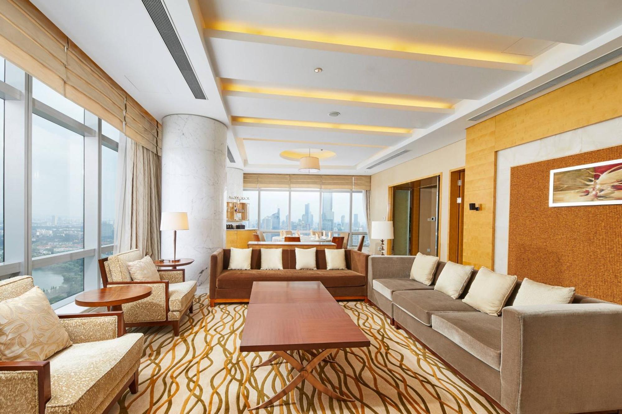 The Westin Nanjing Xuanwu Lake Buitenkant foto